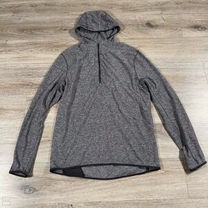 Lululemon Men's Pullover Lightweight Hoodie Athletic Workout Activewear L Gray